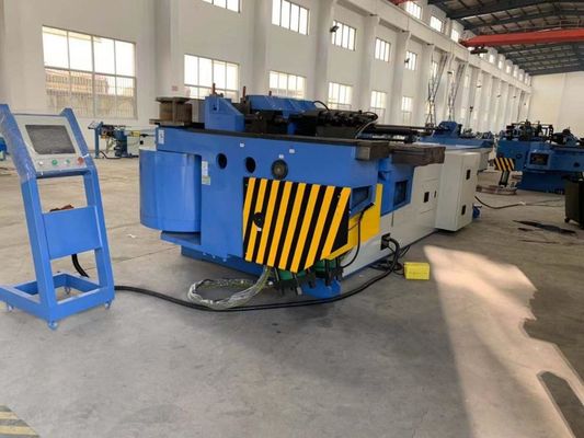 Mesin Bending Pipa CNC Manual 3D NC Heavy Duty Square Tube Bender 7.5KW