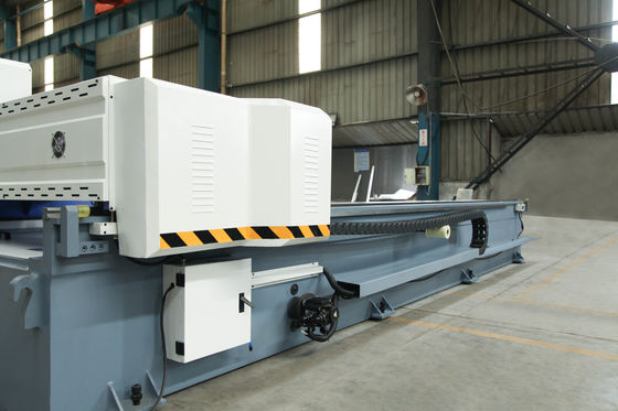 Mesin Vertikal CNC V Grooving Industri Otomatis Untuk Aluminium Logam Mdf