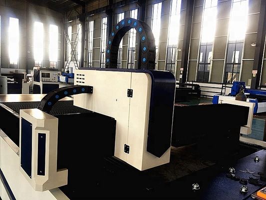 1500w Cypcut CNC Fiber Laser Cutting Machine Untuk Lembaran Logam 1500x3000mm