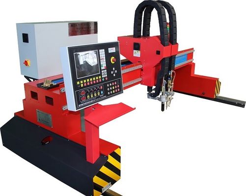 Gantry Laser Metal Flame Plasma Cutting Machine Untuk Baja Karbon 2200mm * 10000mm