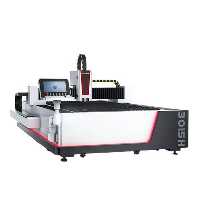 JPT Raycus CNC Fiber Laser Cutting Machine Logam 2000W