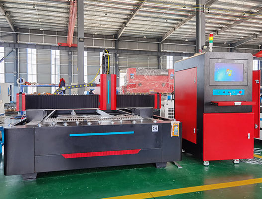Pemotong Laser Tembaga Cypcut 3015 1500w Mesin Pemotong Laser Serat