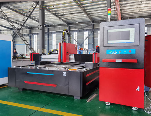 Pemotong Laser Tembaga Cypcut 3015 1500w Mesin Pemotong Laser Serat