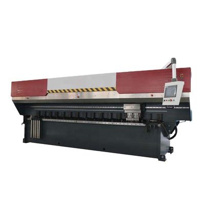 Vertikal CNC V Grooving Machine Sheet Metal Untuk Interior Lift
