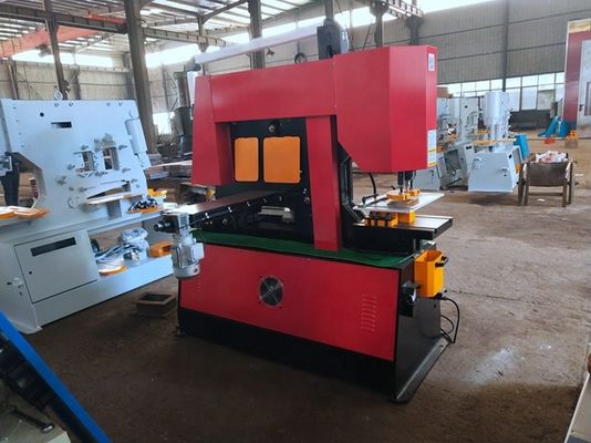 Angle Steel Shearing And Punching Machine Q35Y-16 90 Ton Ironworker