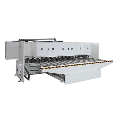 Vertikal CNC V Grooving Machine Sheet Metal Untuk Interior Lift