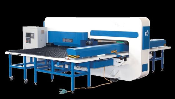 Mesin Punching Turret CNC 25T / Mesin Perforasi CNC dengan Sistem Siemens 16 Stasiun