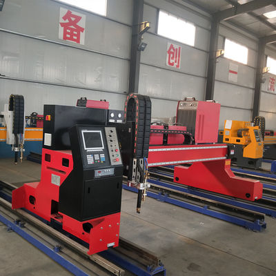 Pipa CNC Mesin Pemotong Plasma Gantry Logam PM2000 220V