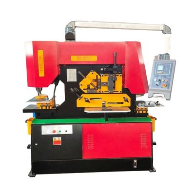 Mesin Pemotong Baja Sudut Hidrolik 120T 80mm Untuk Pembuatan Pipa / Punching