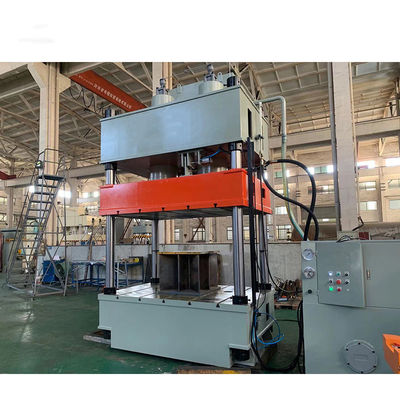 Empat Kolom Double Action Hydraulic Press Untuk Deep Drawing 400t Untuk Tangki Air 22KW