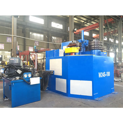 42CrMo Horizontal Pipe Bender Q235A Angle Iron Rolling Machine 460mm