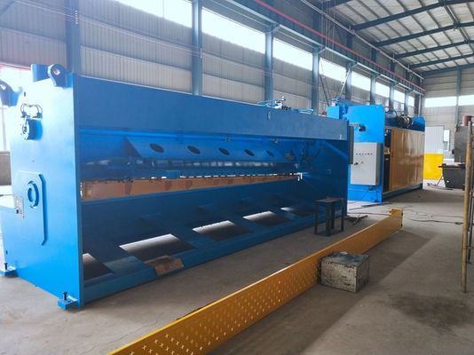 12mm CNC Mesin Geser Hidrolik Pemotongan Listrik 6000mm