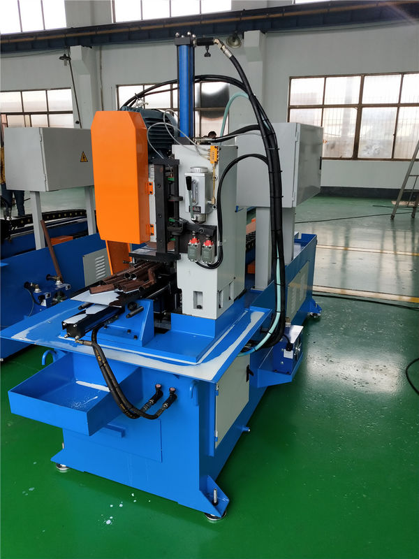 Sudut 45 Mesin Bending Pipa Pneumatik 1000mm Mesin Pemotong Tabung Tembaga Melingkar 1.0kw