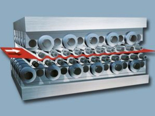 Mesin Leveler Plat 3mm 4mm, Mesin Pelurus Lembaran Logam 380V Untuk Stainless Steel